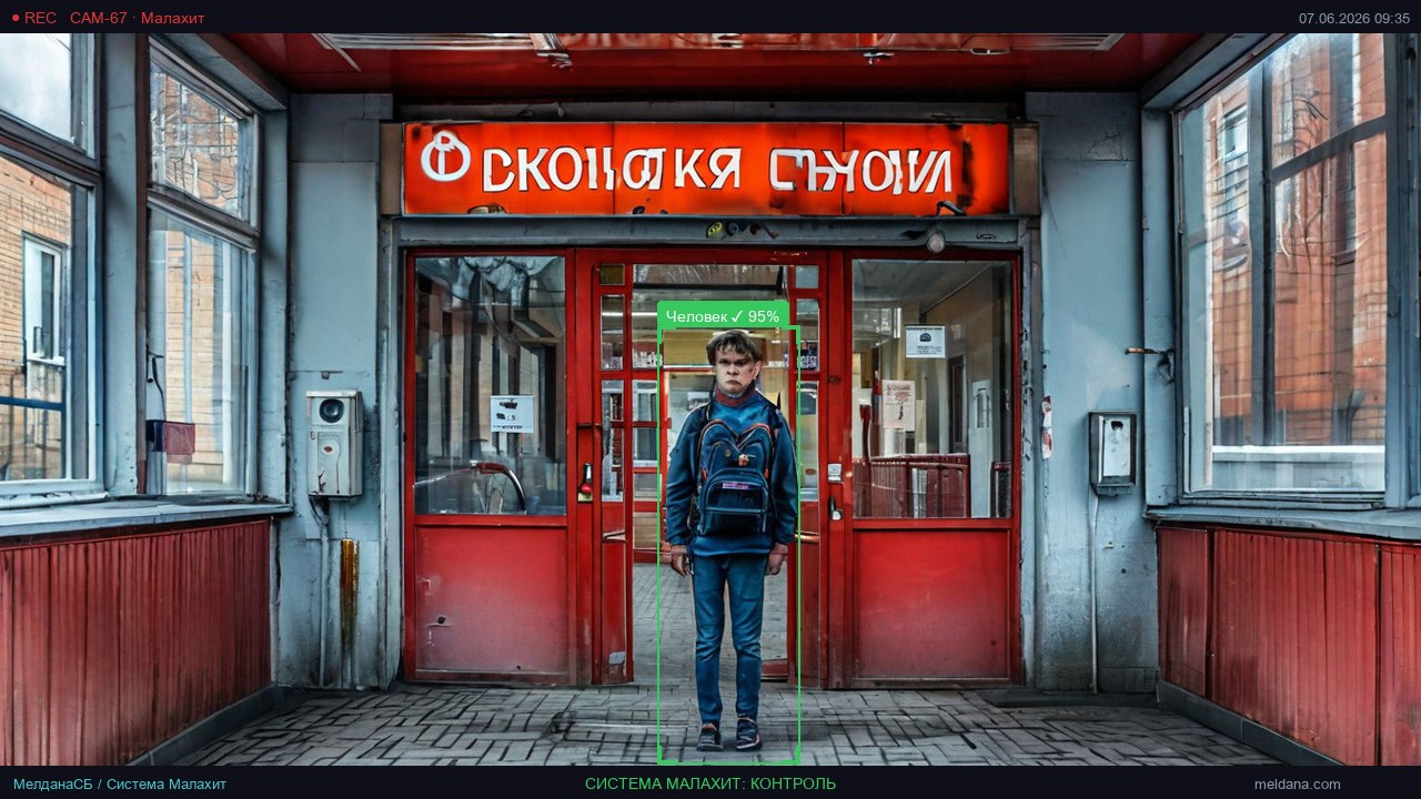 Детекция нарушений в лаборатории с помощью системы Малахит