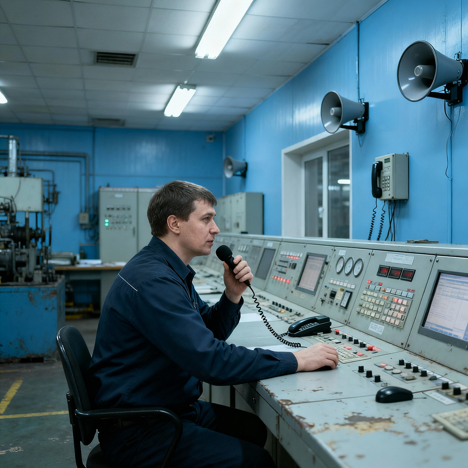 Проектирование, поставка и монтаж системы ГГС громкоговорящей связи в 